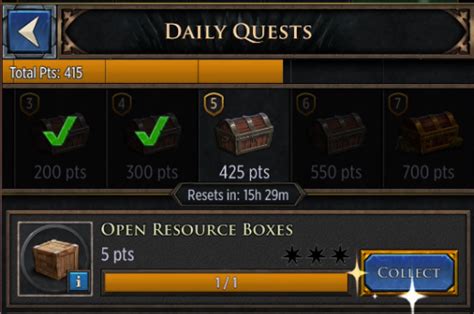 Daily Quests .